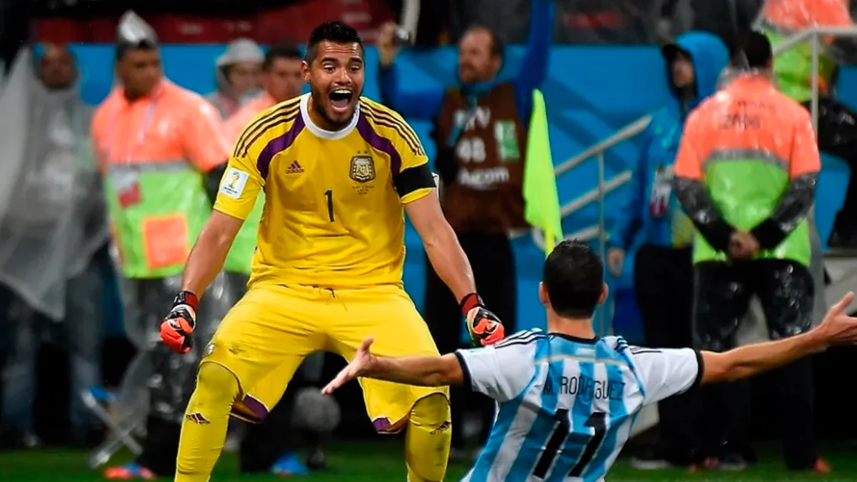 Sergio Romero Futbol Seleccion BRasil 2014 Foto Telam 
