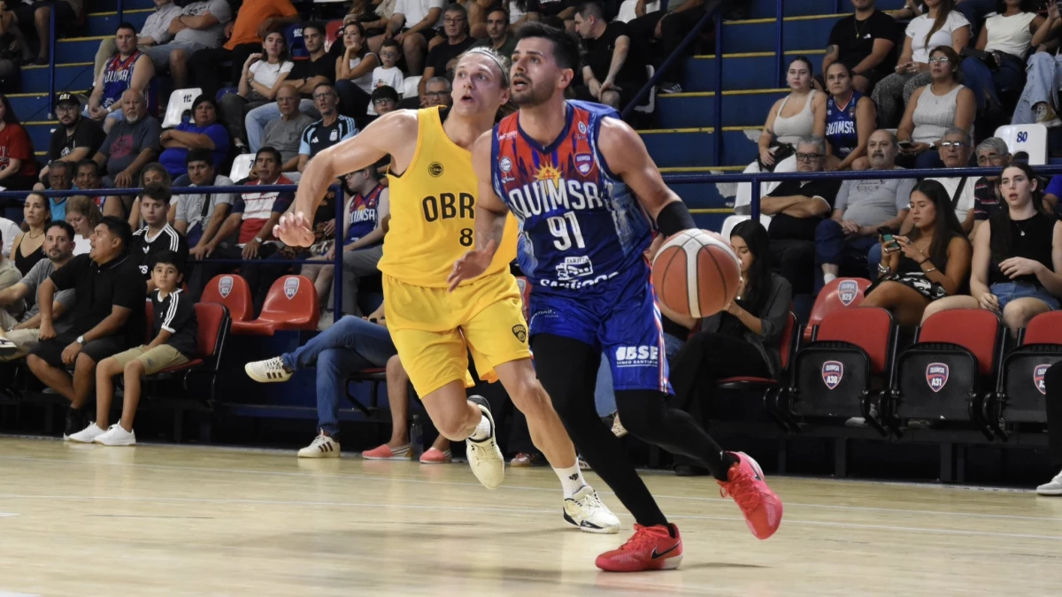 Foto: Quimsa es una aplanadora desde que llegó Lucas Victoriano a la dirección técnica y sumó su noveno triunfo seguido ante Obras.