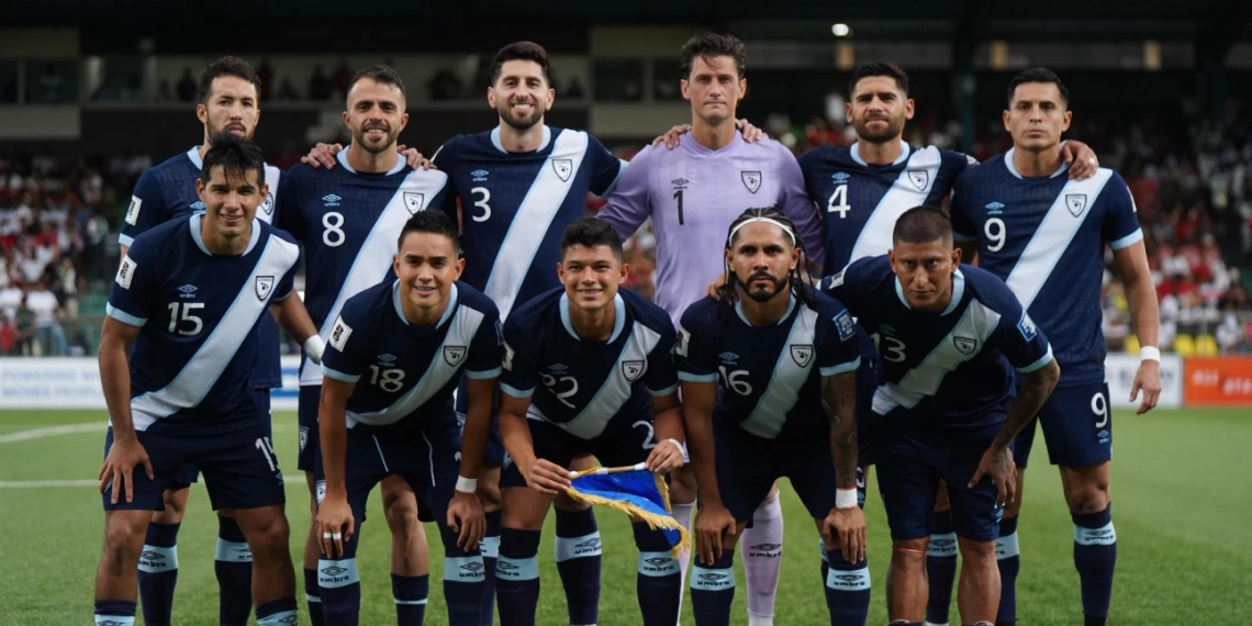 Foto:@fedefut_oficial. La Selección de Guatemala será rival de la Argentina el martes 31 en cancha de Boca Juniors