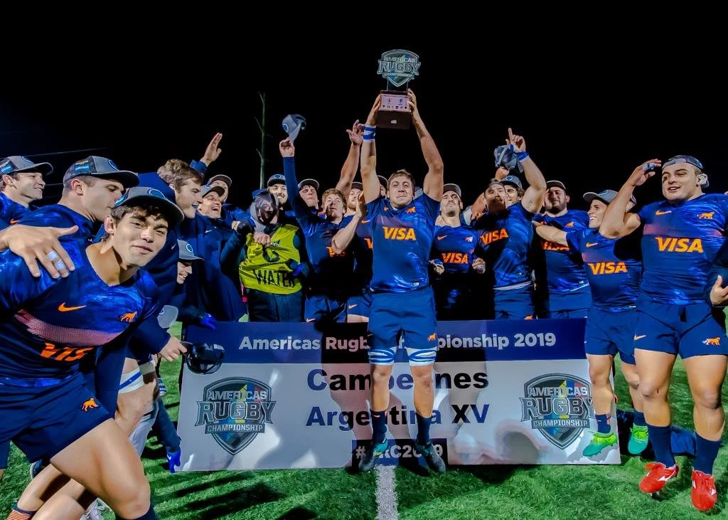 Foto: Argentina XV fue el último campeón del Americas Rugby Championship que se disputó en 2019