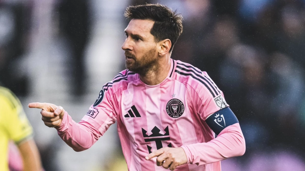 Messi festeja su gol 900. Foto: Inter Miami.