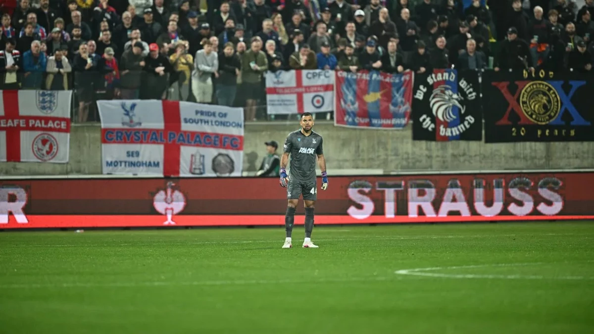 Benítez, custodio de los tres palos del Crystal Palace, para su clasificación. foto: @uefa.