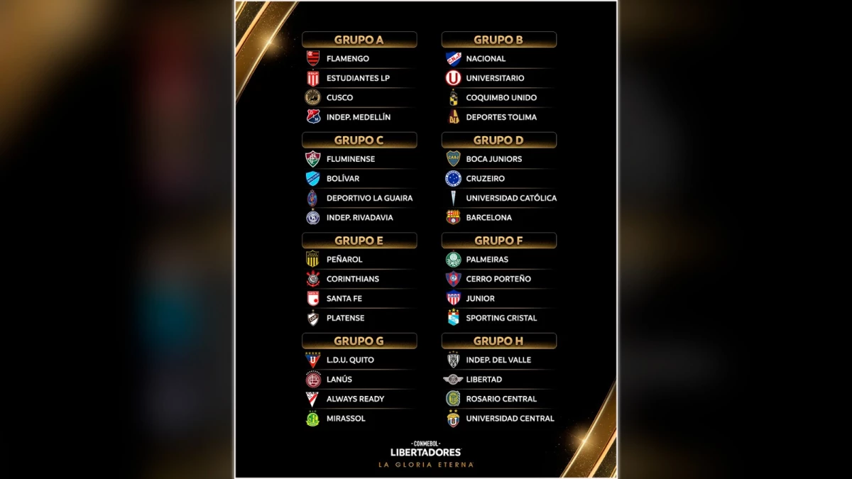 Foto: Conmebol Libertadores.