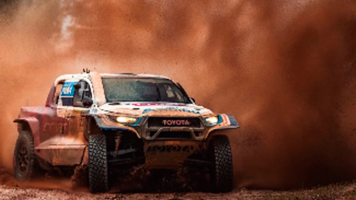 Lucio Alvarez regresó al Rally Raid con la estructura del SRV Foto | &nbsp;IG @lucioealvarez