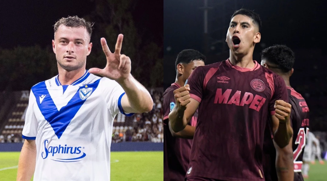 Foto: Vélez (X) y Lanús (X)