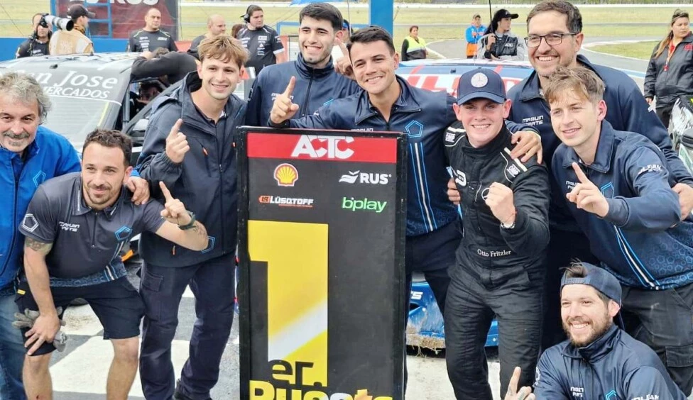 Otto Fritzler, el poleman en La Plata (Foto: Prensa ACTC).