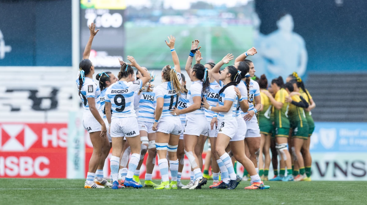Las chicas argentinas sumaron dos victorias y un triunfo en la primera jornada (Foto: Prensa UAR)