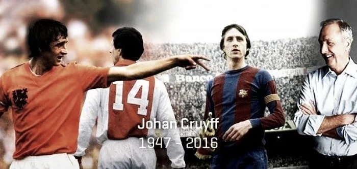 Foto: Archivo. Johan Cruyff, astro y emblema de la Selección de Holanda, Barcelona y Ajax.&nbsp;