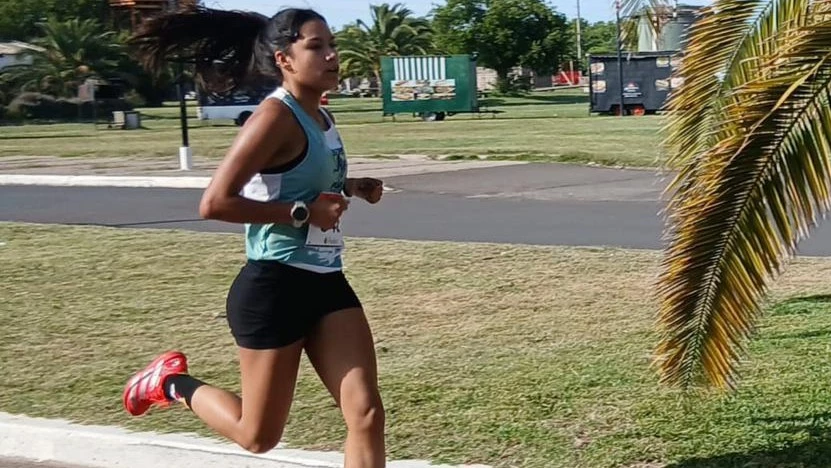 Foto: Morena Flores se prepara para la cuarta edición de los Juegos de la Juventud.