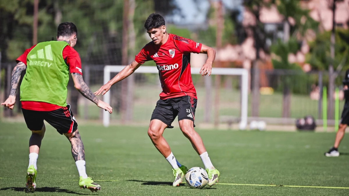 Foto: River. Los entrenamientos en Cardales fueron físicos, técnicos y tácticos, pero nunca se ausentó la pelota. &nbsp;
