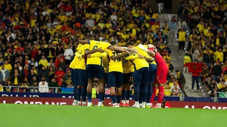 Foto: X Exuador. La selección de Becaccece iba ganando 1-0 y se lo empató Marruecos.