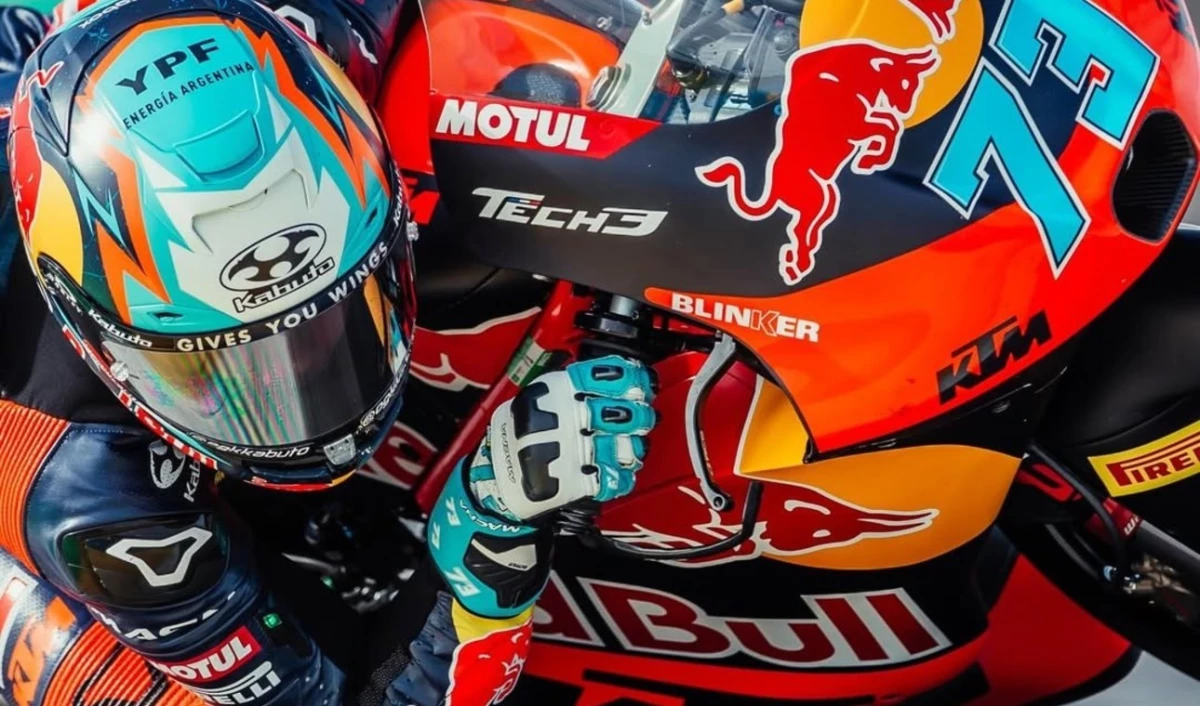 Foto:Instagram de Valentín Perrone. El argentino largará este domingo en la primera fila, luego de brindar un muy buen rendimiento en la clasificación del Gran Premio de Moto 3 de los EE.UU., en Austin