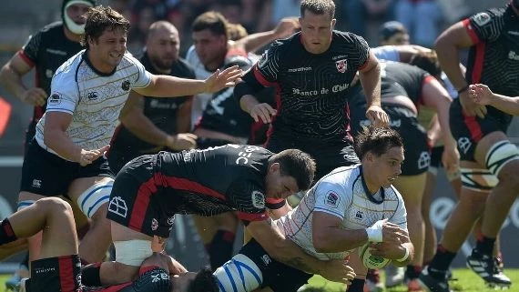 Foto: Pampas luchó hasta al final y consiguió dar vuelta el marcador para ganar por 34 a 31