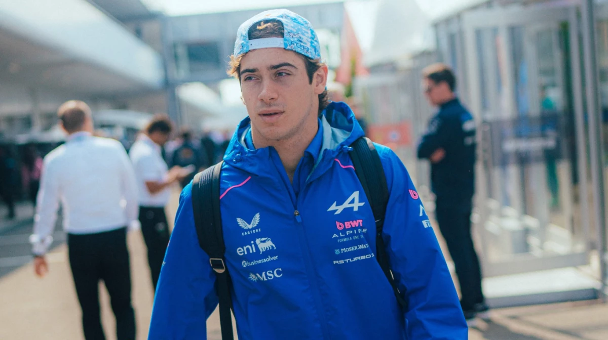 Colapinto habló de su posible visita a la Argentina (Foto: X@AlpineF1Team).