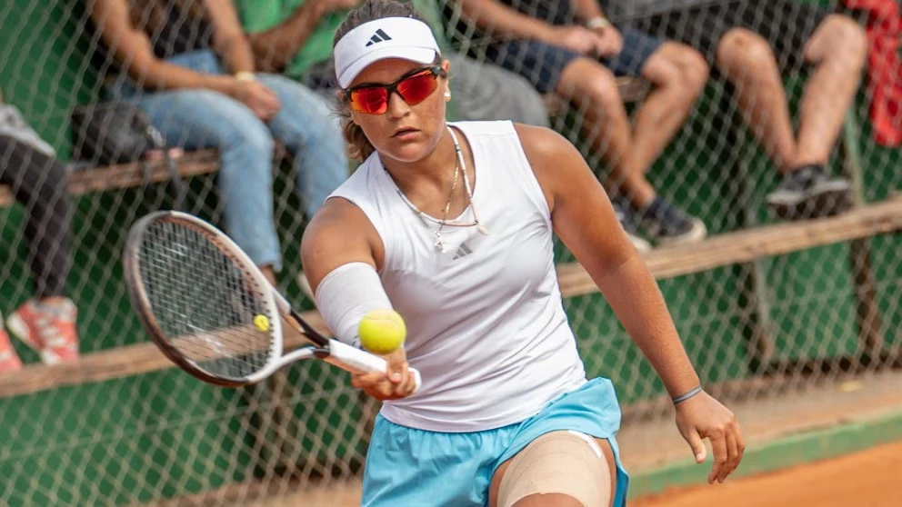 Luisina Giovannini logró el W35 de Junín. Foto: @lulu_giova06