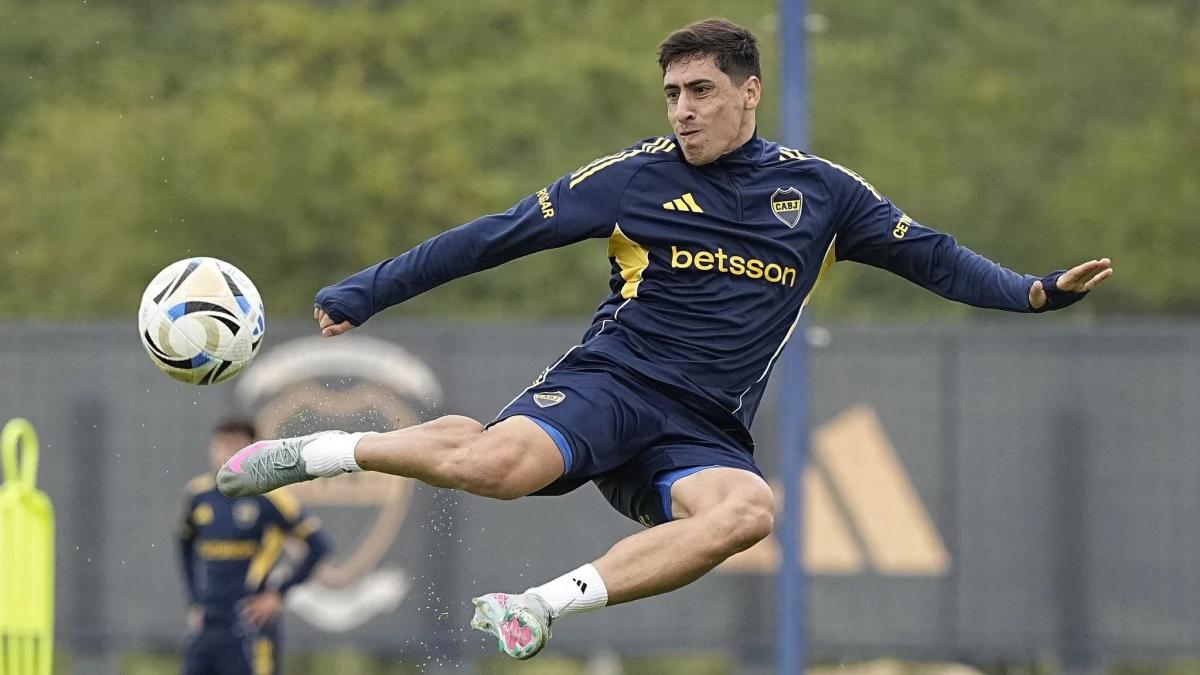 Miguel Merentiel formará parte del equipo titular de Boca ante Talleres en Córdoba. (Foto: @BocaJrsOficial)
