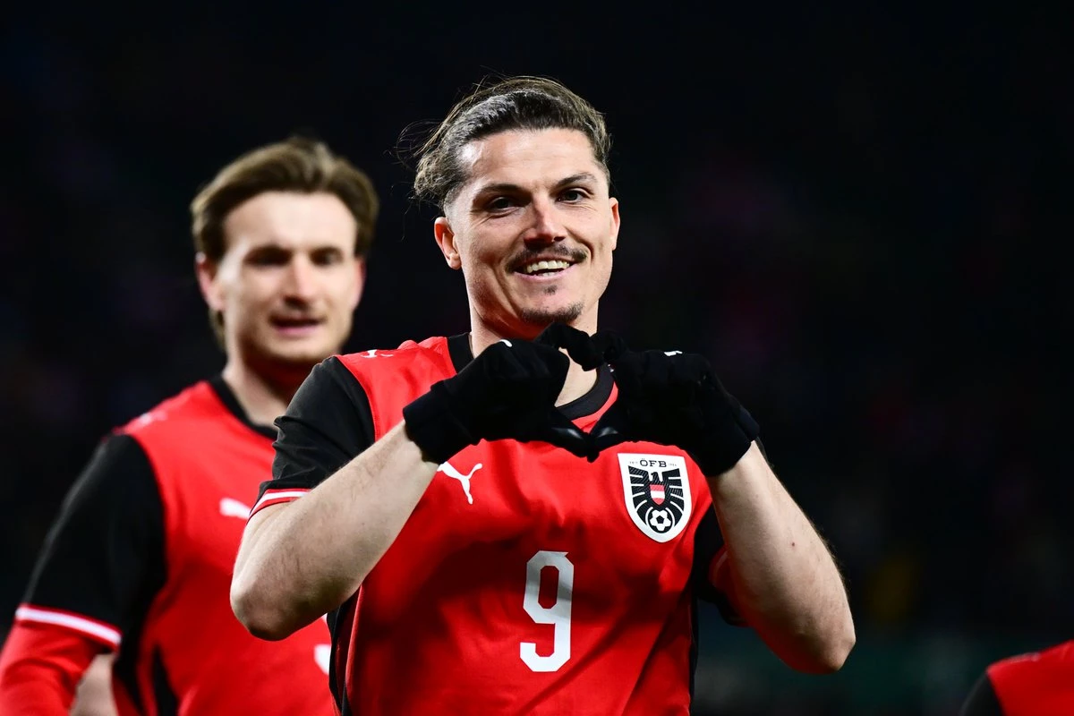 Foto: Marcel Sabitzer, delantero del Borussia Dortmund marcó el gol de la victoria ante Corea del Sur &nbsp;