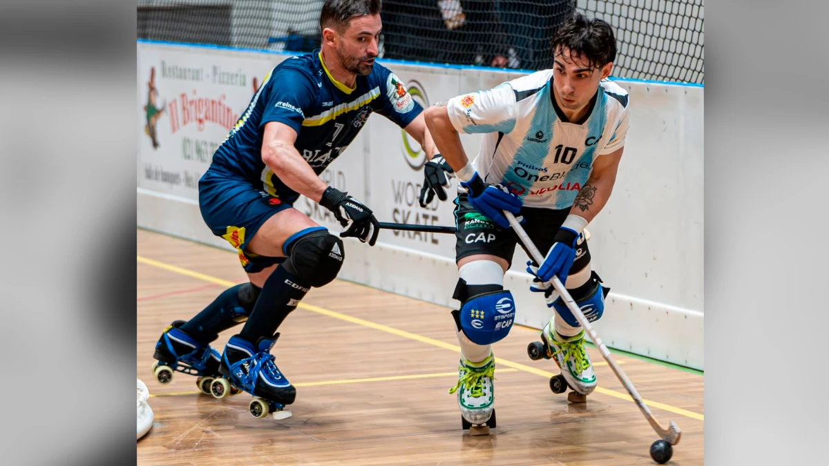 Argentina comenzó con una aplastante victoria frente a Montreaux | Foto: IG @hockey_catedra