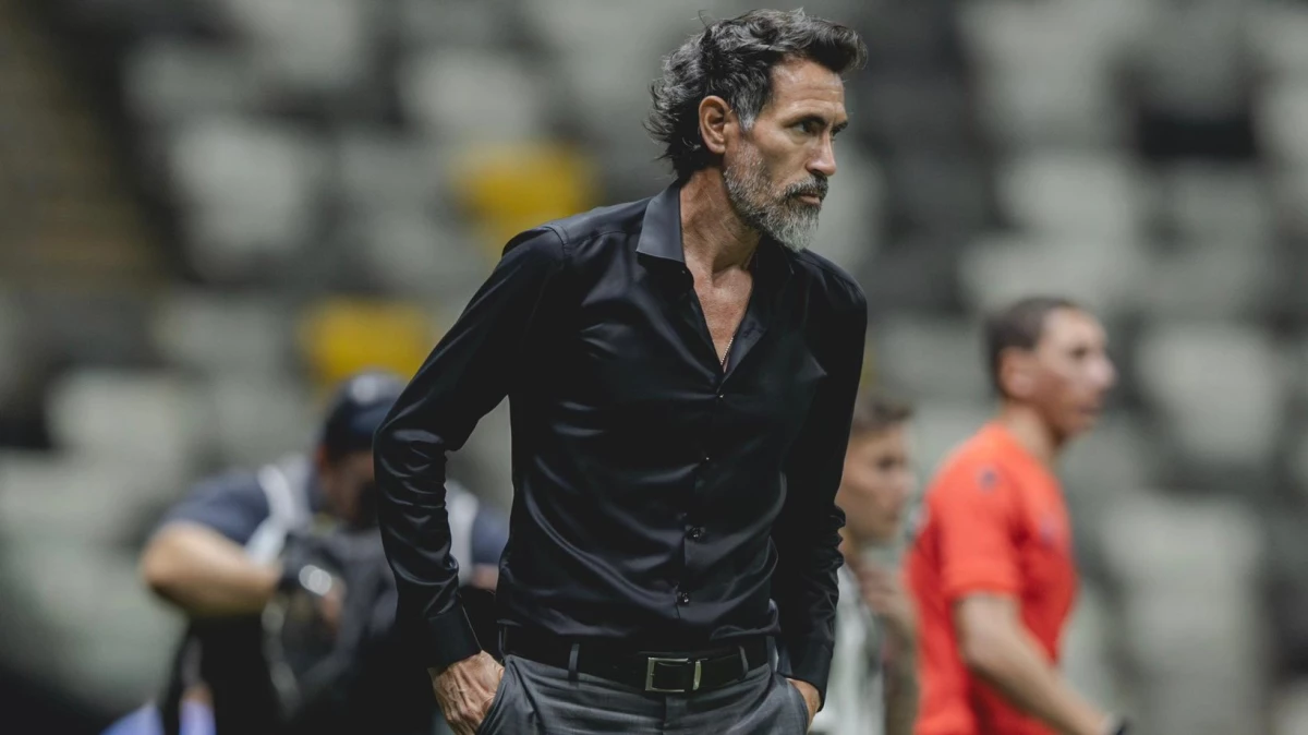 Foto: Eduardo Domínguez empieza a hacer pie con Atlético Mineiro en el Brasileirao.