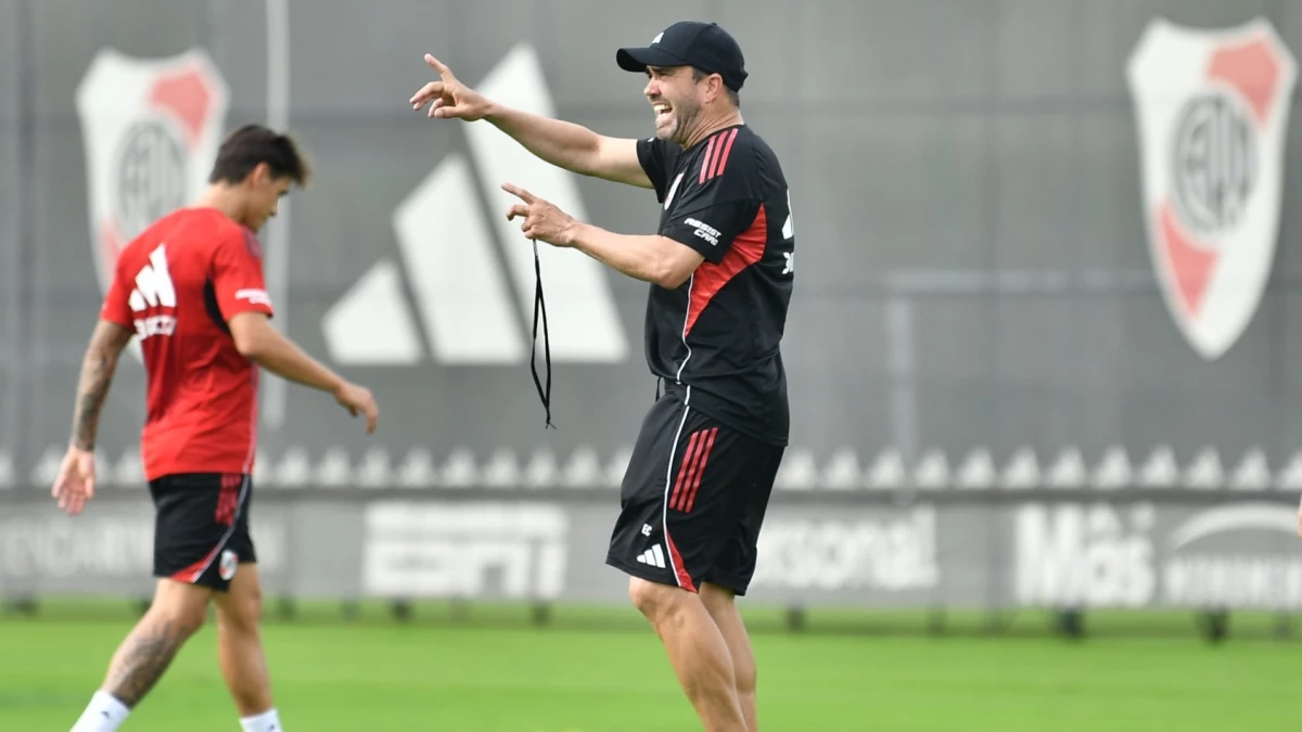 Foto: River. El Chacho Coudet siempre uso los mismos volantes en los 6 partidos de su gestión y por eso hay rotación. &nbsp;&nbsp;