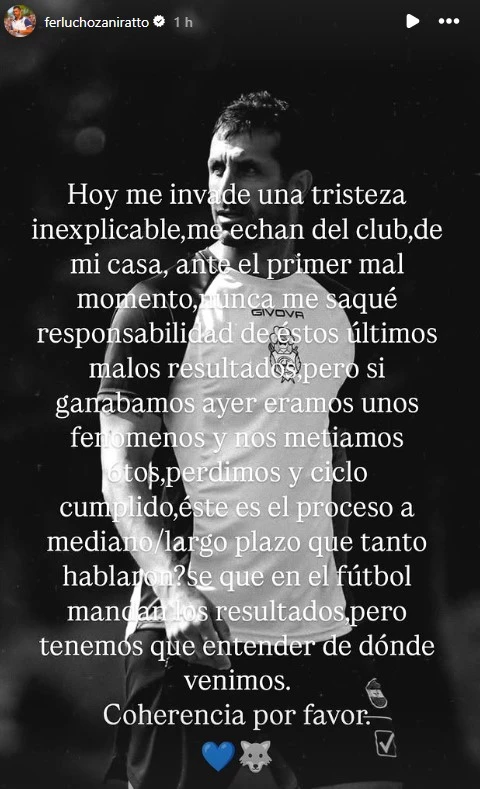 Foto: @ferluchozaniratto