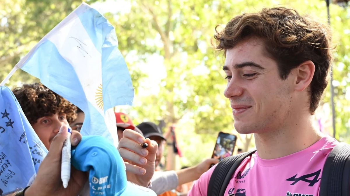 Colapinto ya palpita su desembarco en Buenos Aires para correr con un Fórmula 1 | Foto: @F1