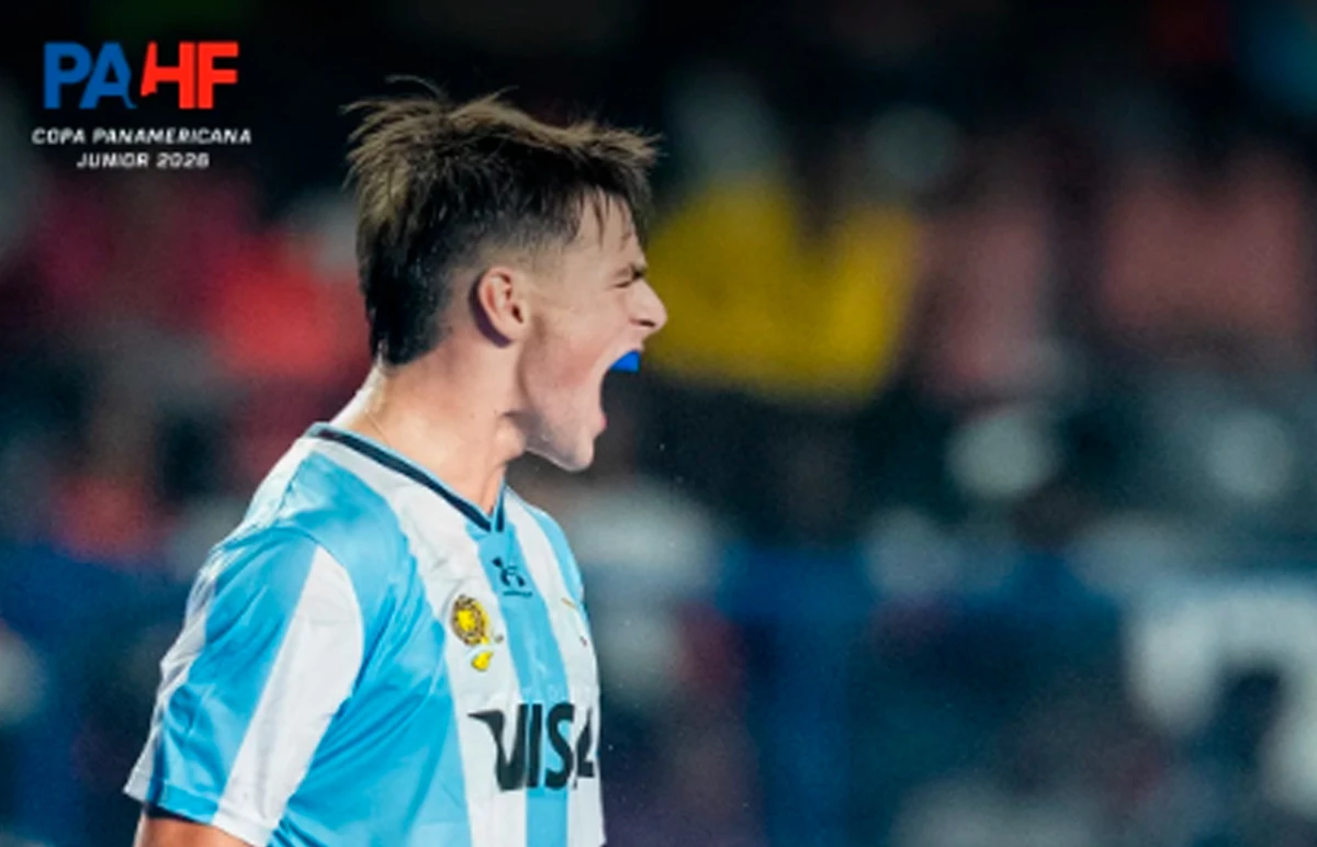 Foto: Argentina aplastó a Venezuela en su presentación en la Copa Panamericana Junior de Santiago de Chile.