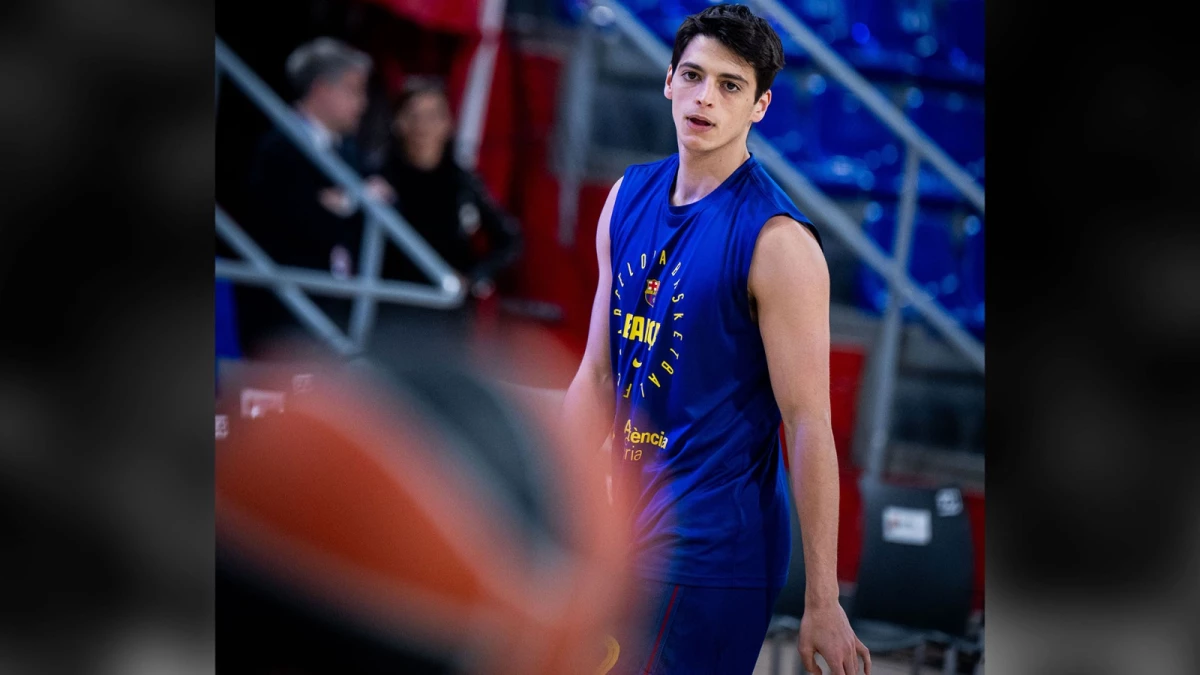 Foto:@FCBbasket. Juan Ignacio Marcos repartió 7 asistencias para Barcelona, que perdió frente al Panathinaikos