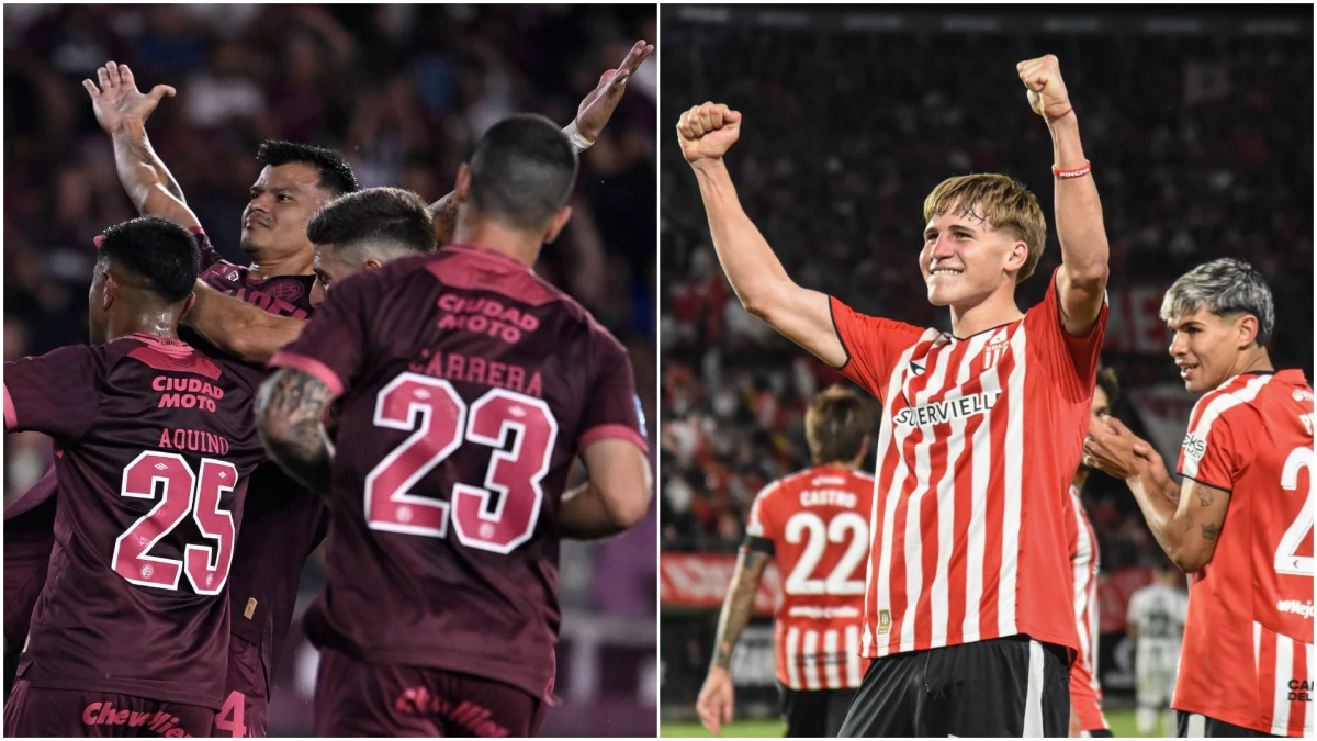El Granate y el Pincha ponen primera en la Libertadores. Fotos: LanúsEstudiantes.