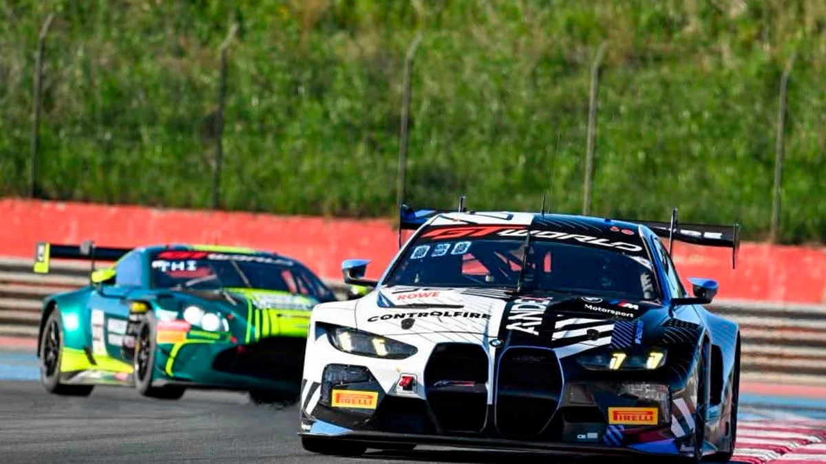 El auto 30, con el que Montenegro ya salió a pista en Paul Ricard | Foto: Prensa WTR