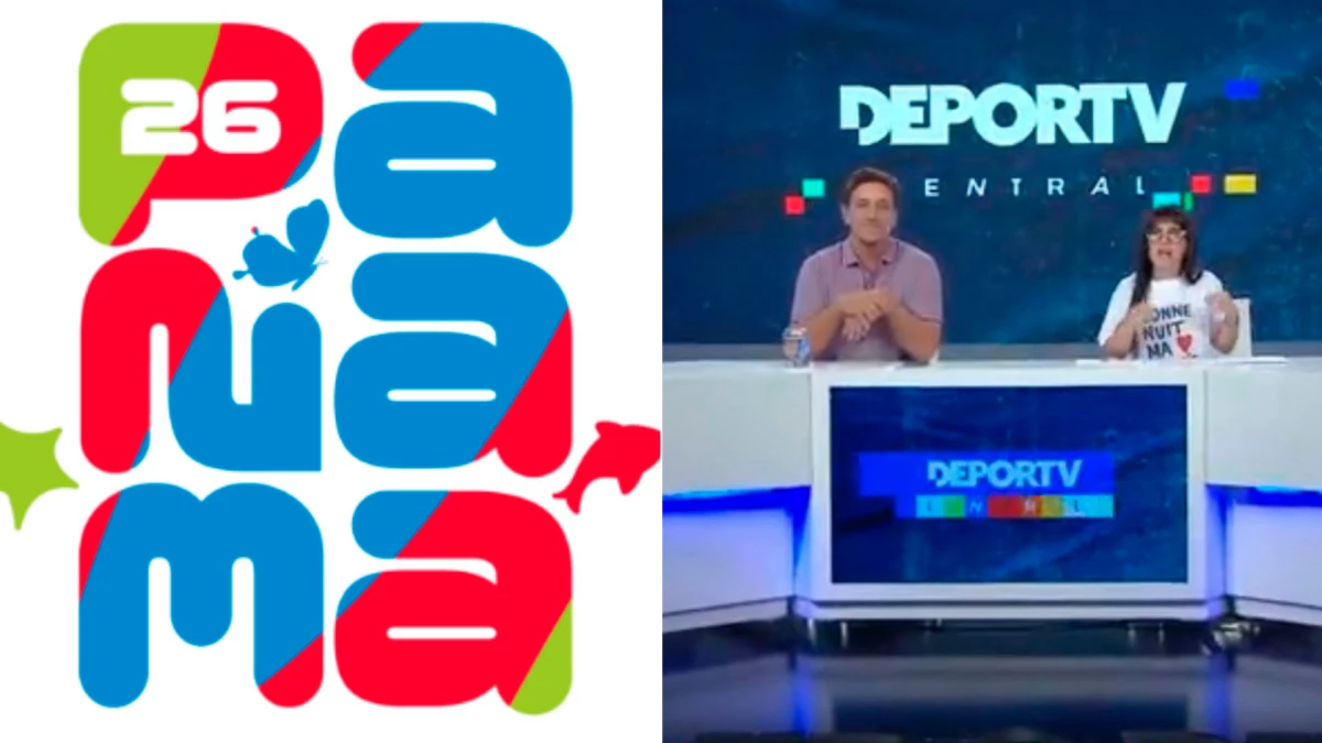 Deportv, con Daniel Contreras y Laura Coputo, le dieron vida a una transmisión diaria en Panamá 2026 | Foto: archivo