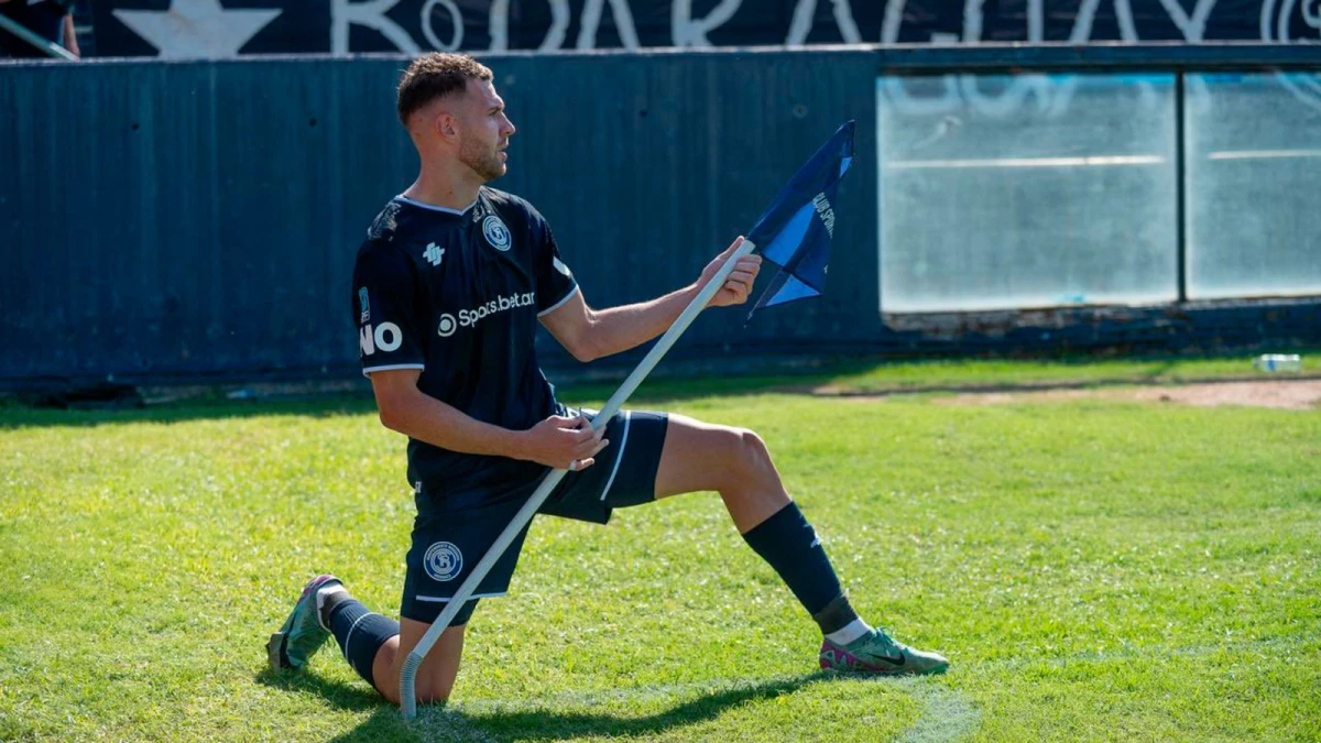 Elordi festeja su gol. foto: @csir.oficial.