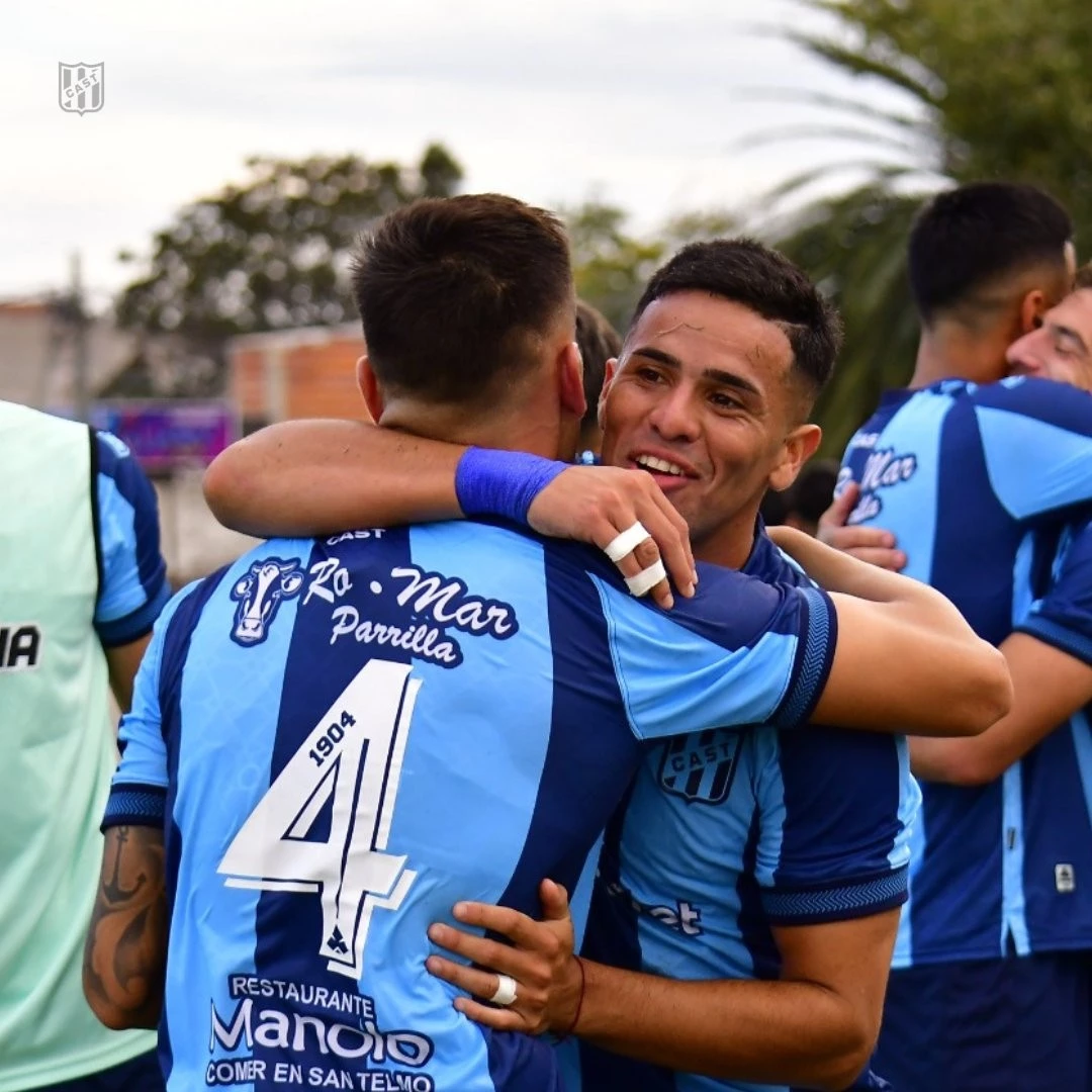 Foto:@PrensaSanTelmo. Victoria del Candombero frente a Godoy Cruz de Mendoza por 2-0