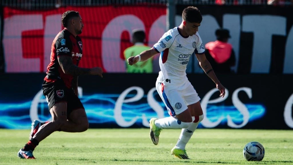 Newells y San Lorenzo igualaron sin tantos. Foto: @LigaAFA