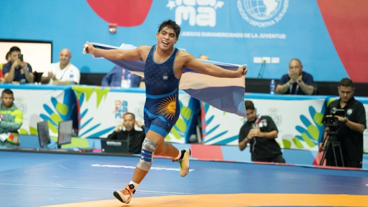 La alegría del cordobés Benjamín Casas. Foto: Prensa COA.