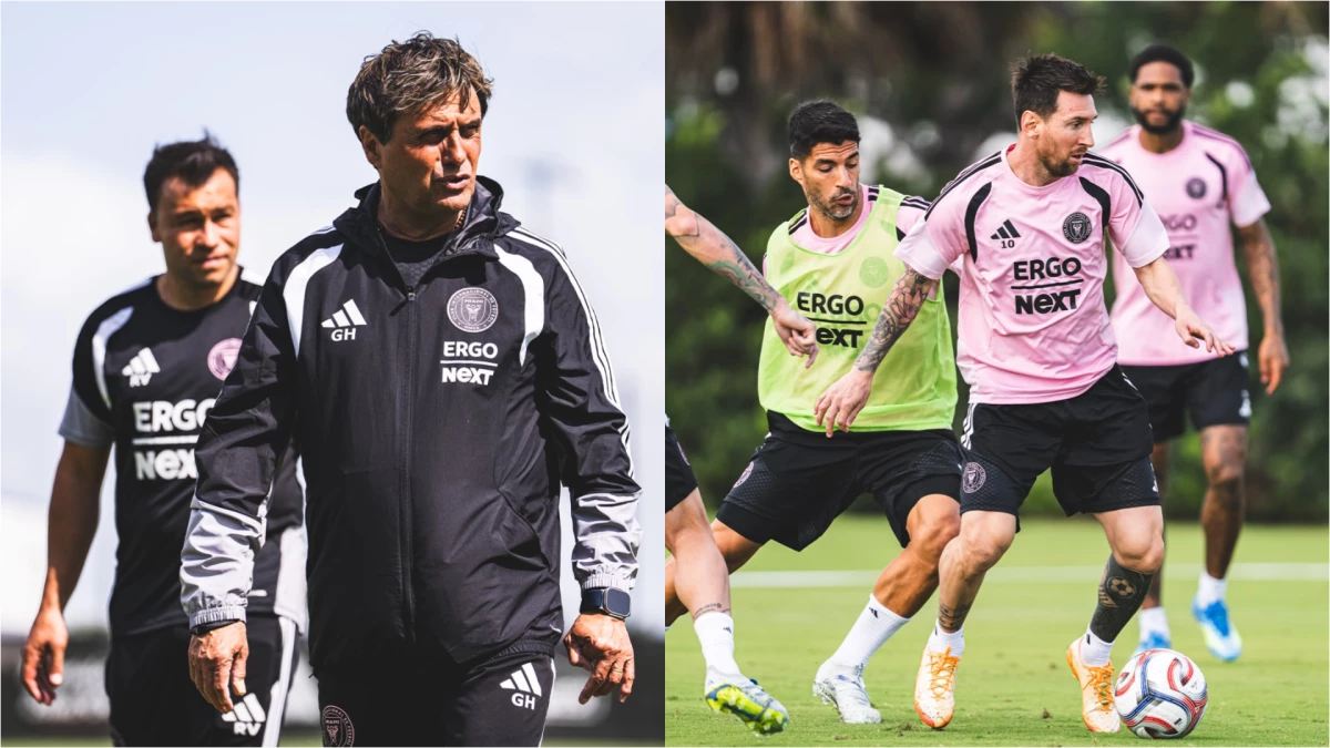 Guillermo Hoyos se hizo cargo del equipo de Messi. Foto: Inter Miami.