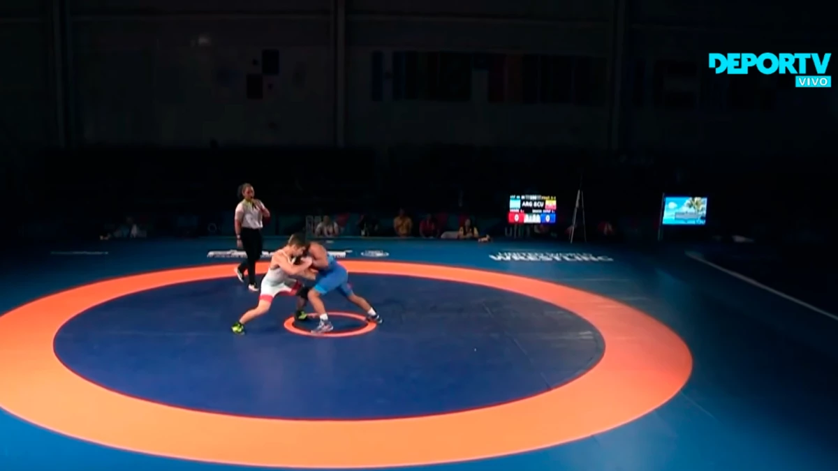 Laureano Verón no pudo por segunda vez en el torneo ante el ecuaotirano Gracia | Foto: Captura YT Deportv