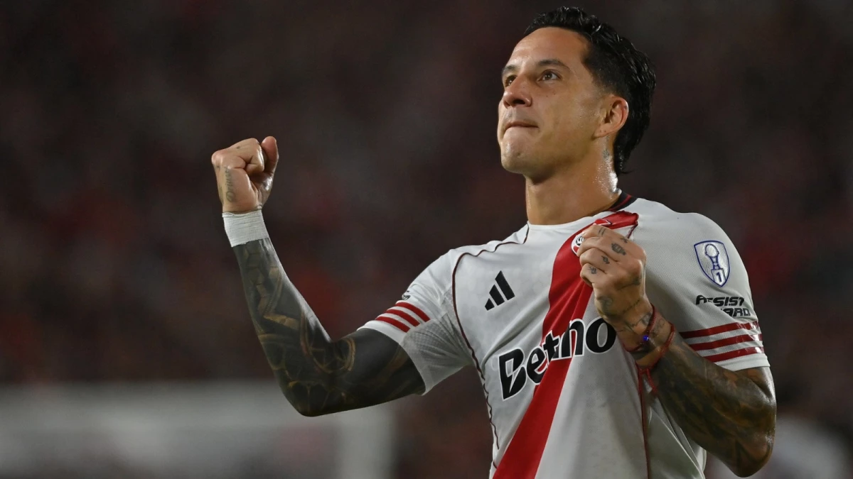 Foto: Sebastián Driussi ingresó y le dio el triunfo a River.