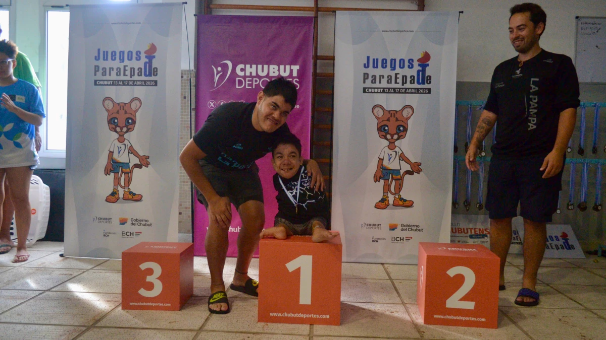 El podio de los Para Epade no son resultados, sino historias, superación y amor por los deportes 1 Foto: Analía Bahamonde  Chubut Deportes