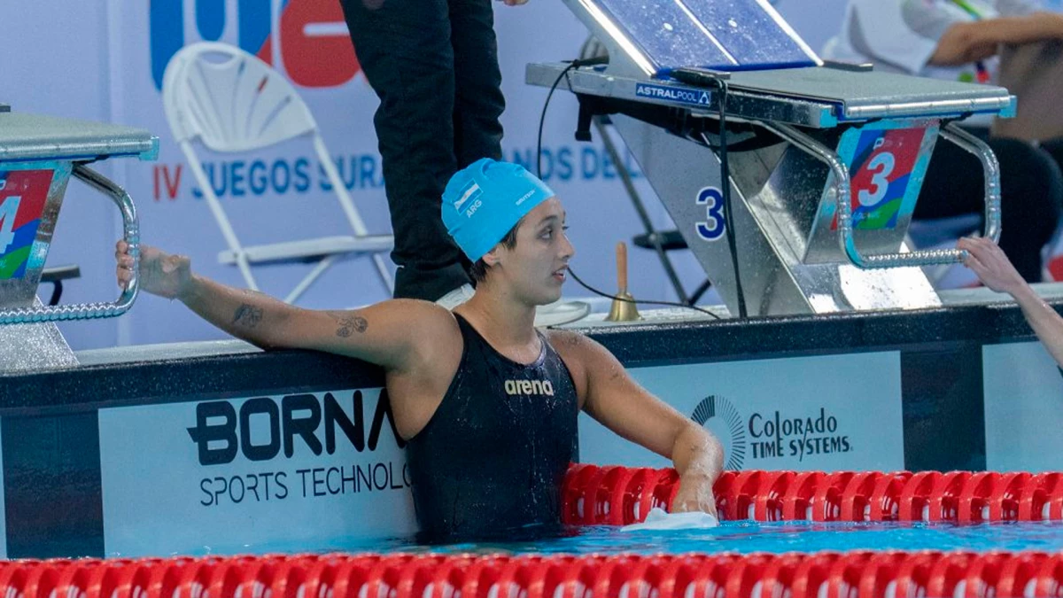 Agostina Hein, en una jornada inolvidable para su actuación en Panamá 2026 | Foto: Prensa Panamá 2026