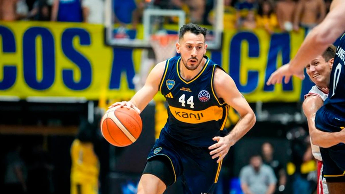 Cuello fue uno de los más efectivos para Boca y con puntos importantes | Foto: X @BasquetBoca