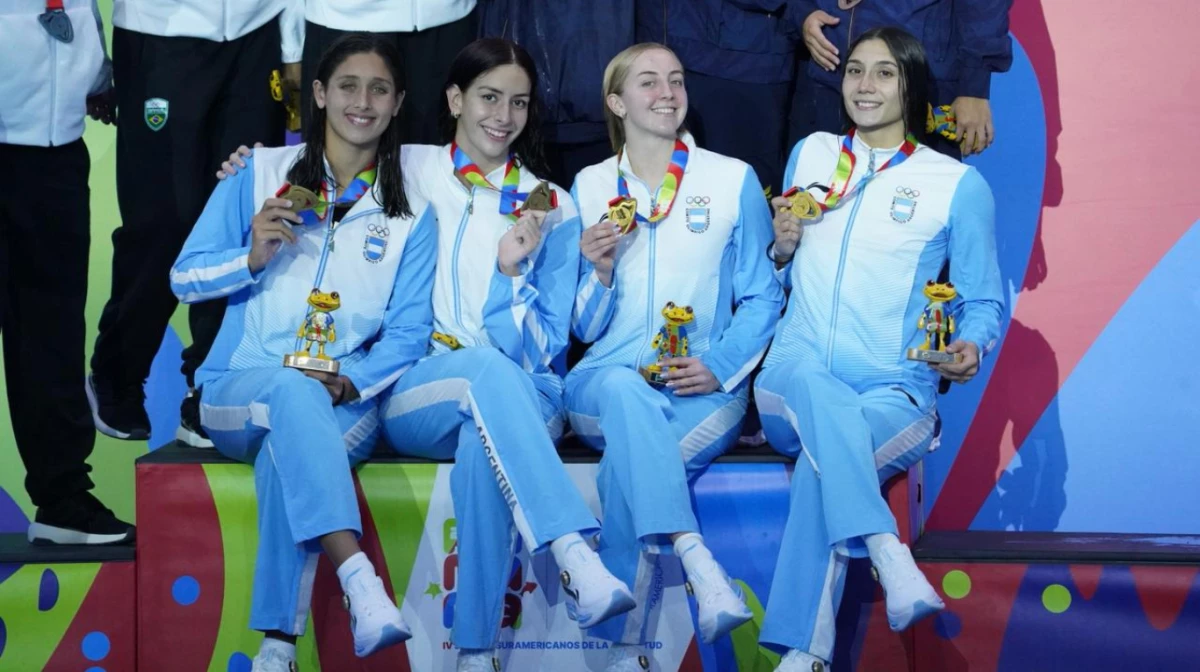 La natación fue la disciplina que más medallas aportó para Argentina (Foto: PrensaCOA).