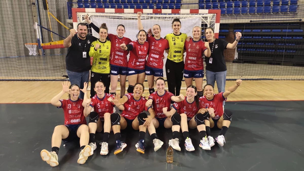 Foto:@BMPorrino. El equipo gallego ganó y jugará los playoffs de postemporada