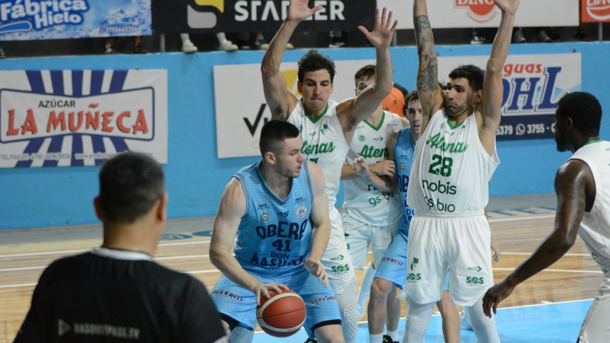 Foto: Atenas ganó en Oberá pero no logró evitar el partido por la permanencia ante Argentino, de Junín.&nbsp;