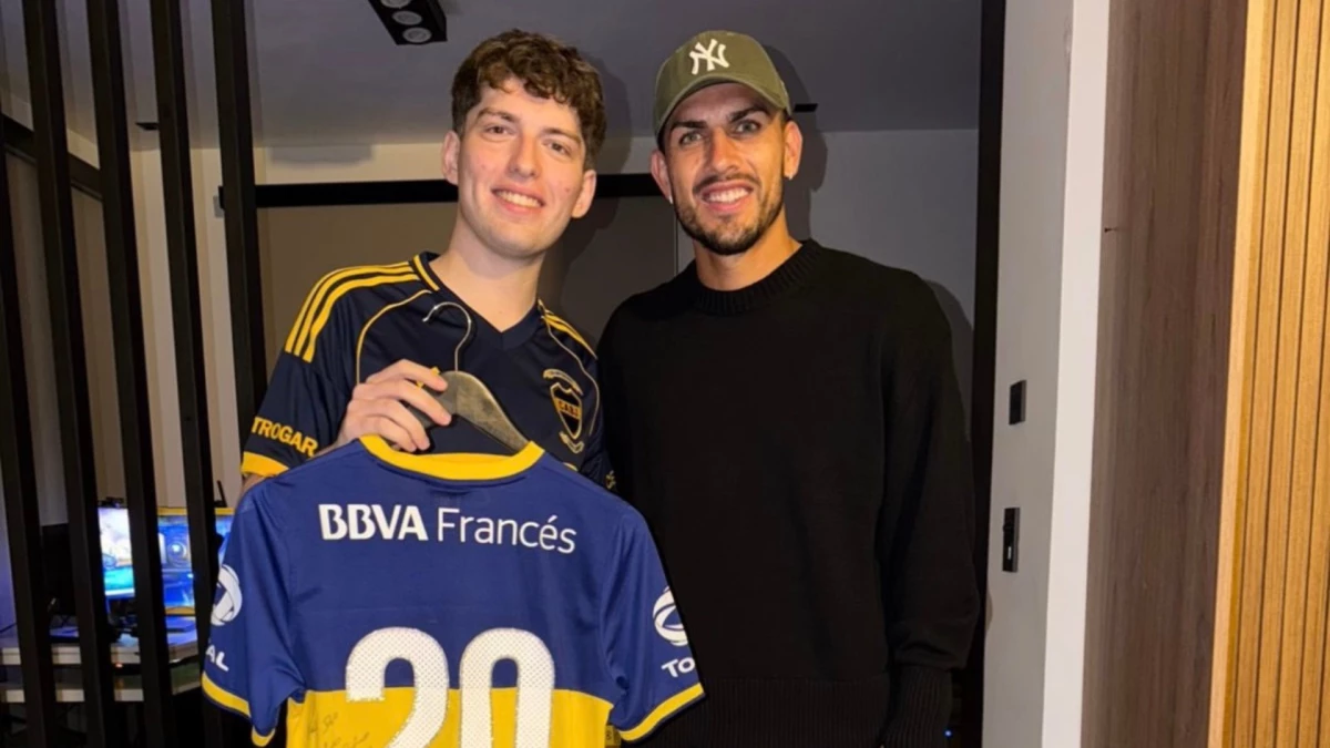 Paredes y Davoo tras la entrevista.