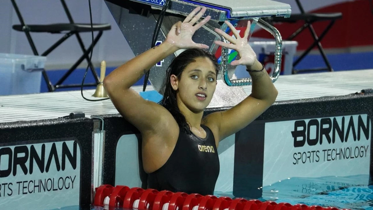 agostina hein ganadora de 9 medallas de oro