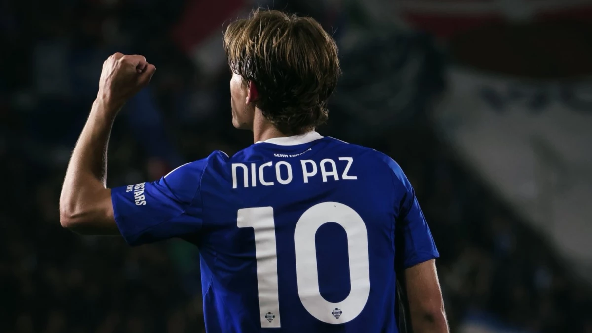 Nico Paz buscará hacer historia con el Como. Foto: @Como_1907