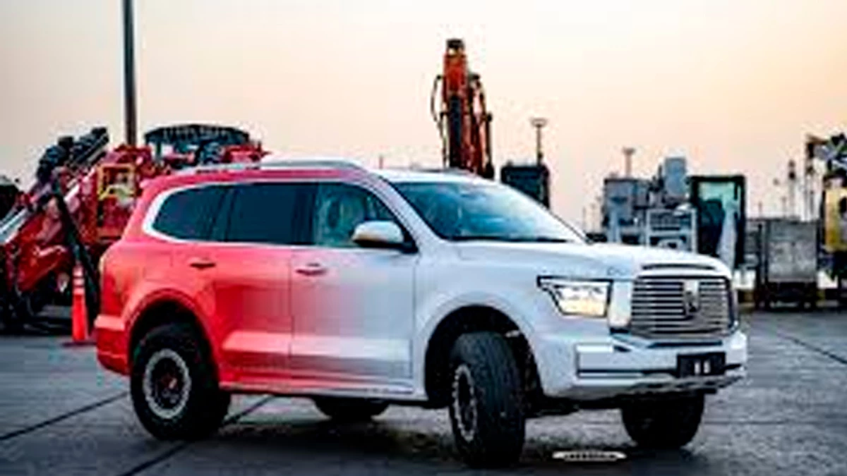 La Tank de la GWM china. Un vehículo a la vanguardia de tecnología y que apuesta por mayor desarrollo en el Rally Raid | Foto: &nbsp;Prensa
