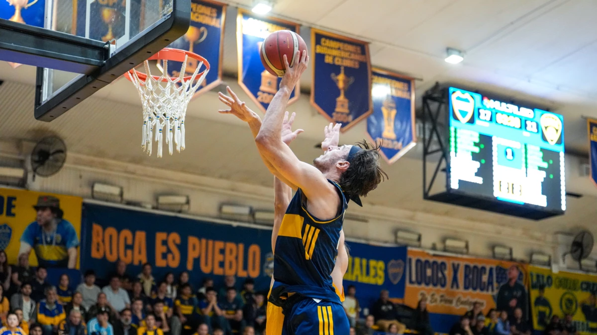 Foto: Boca terminó en el quinto lugar de la fase regular y se cruzará con San Martín, de Corrientes en los play-in.&nbsp;