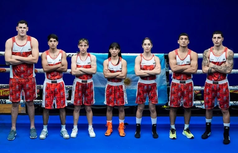 Foto: Prensa World Boxing Cup. El seleccionado argentino de boxeo consiguió tres triunfos en la ronda inicial